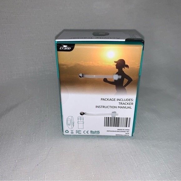 CRANE Activity Tracker Fitness Watch Blue Step Counter Calories Exercise Weight - Picture 5 of 7